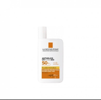 👉 La Roche-Posay Anthelios Invisible Fluid SPF 50+ — Protection Solaire Ultra-Légère, Sans Effet Blanc, Résistante à l’Eau