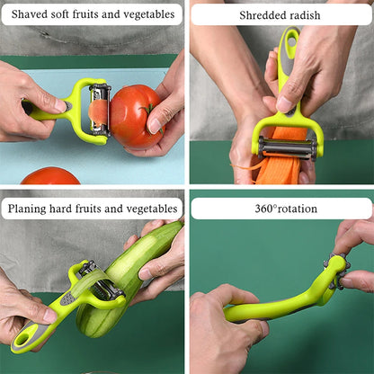 ProSlice 3-in-1 Vegetable Peeler – Multi-Function Kitchen Tool