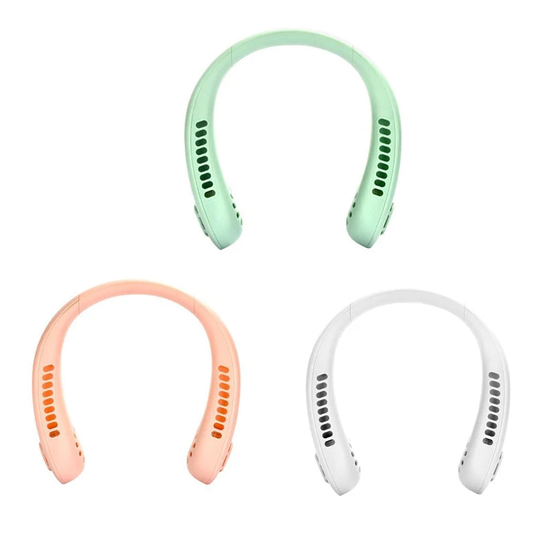 Ventilateur de Cou Sans Hélice – Refroidissement 360° | Été 2025